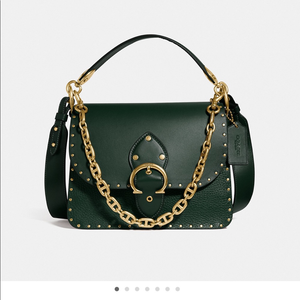 Coach Beat Bag with Rivets BNWT